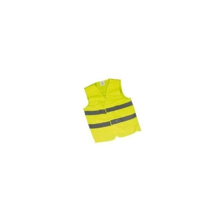 Reflective vest size xl 471 class 2 in yellow vests visibility road safety improvement jr international - 1