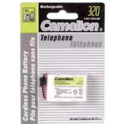 Batería para teléfonos inalámbricos 3.6v 320mah (conector universal) jr international - 1