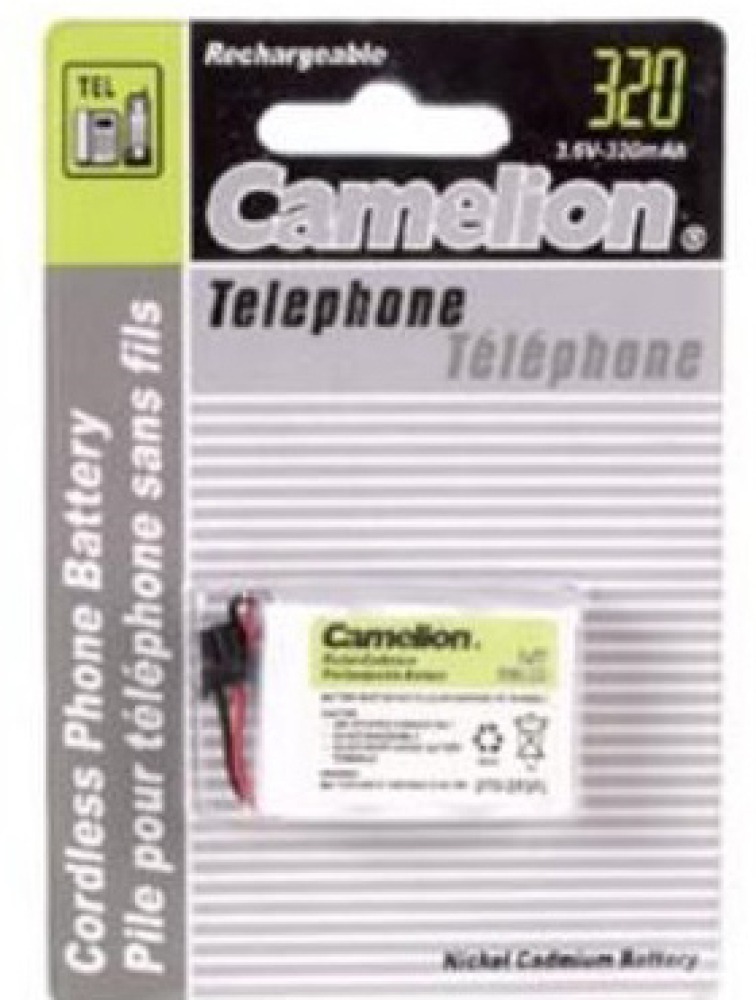 Batería para teléfonos inalámbricos 3.6v 320mah (conector universal) jr international - 1
