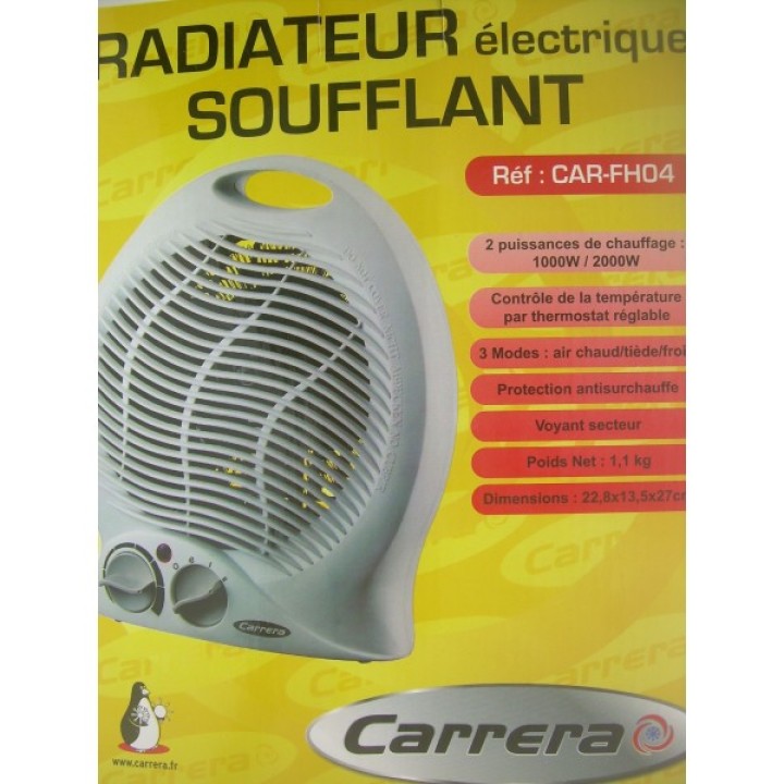 Radiador ventilador calentador 1000w 2000w tc78020 adicional velleman - 8