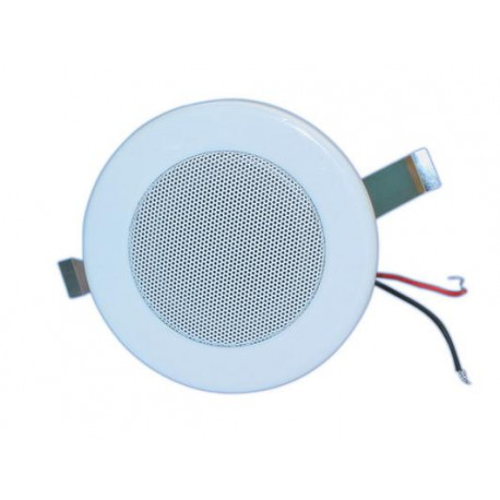 Loudspeaker ceiling mounting speaker 6w 2.5'', full range, white flush fitting ceiling mounting loudspeakers loudspeaker ceiling