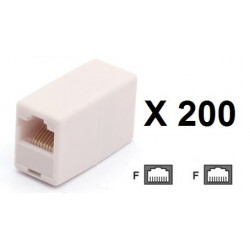 200 Electric extension cable adapter coupler 8p8c female female rj45 join rj45 rj45 electric extension cable electric extension 