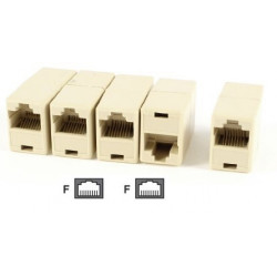 5 Electric extension cable adapter coupler 8p8c female female rj45 join rj45 rj45 electric extension cable electric extension ca