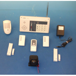Pacchetto allarme senza fili trasmettitore hf radio telefono elettronica 20/30m + + sirene jr international - 1