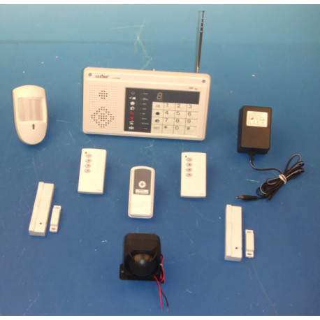 Pack wireless alarm hf radio telephone transmitter electronics 20/30m + + sirene jr international - 1