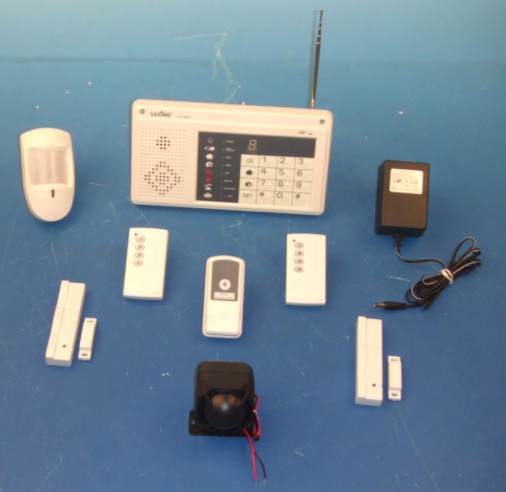 Pacchetto allarme senza fili trasmettitore hf radio telefono elettronica 20/30m + + sirene jr international - 1