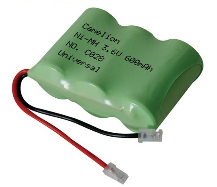 Nicd akku fur schnurlose telefone 3.6v 320mah (universalbuchse) jr international - 1