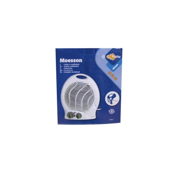 Radiador ventilador calentador 1000w 2000w tc78020 adicional velleman - 1