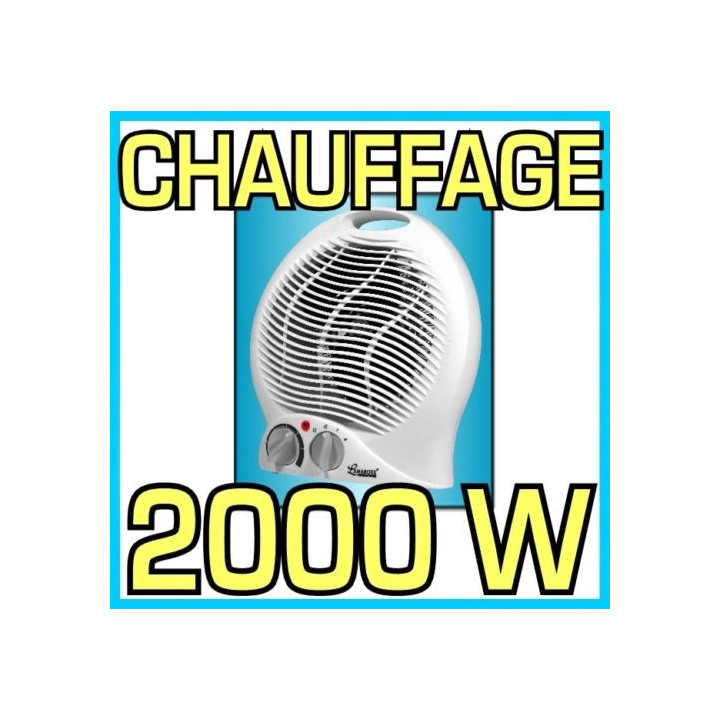 Heizkörper Heizlüfter 1000w 2000w Extra tc78020 velleman - 1