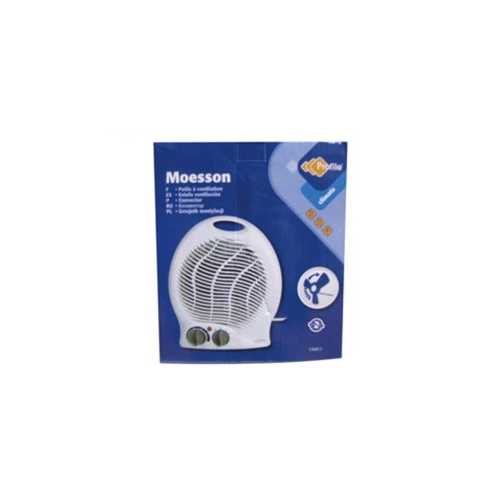 Radiador ventilador calentador 1000w 2000w tc78020 adicional velleman - 1