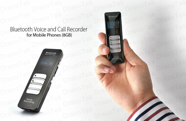 Dictaphone 8gb mp3 bluetooth-telefon-recorder record telefon-kommunikation jr international - 7
