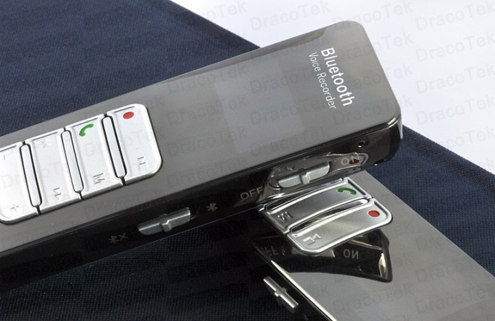 Dictáfono 8gb mp3 teléfono bluetooth grabadora de registro telefónico comunicación jr international - 8