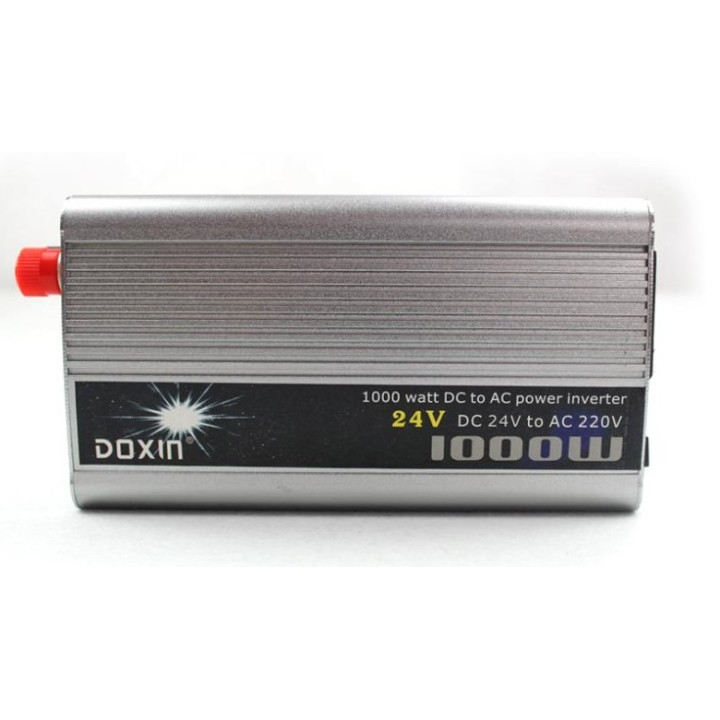 Modified sine wave power inverter 1000w 24vdc in 230vac out pin earth hq - 1