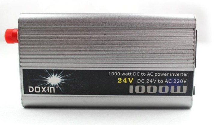 Convertidor con onda senoidal modificada 1000w entrada 24vdc salida 230vac 24v 210v 220v 230v 240v toma de tierra de espiga arra
