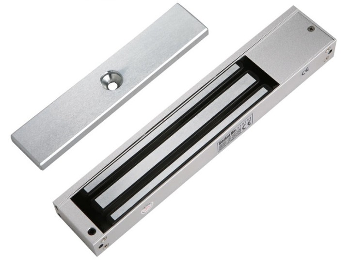 Suction cup 12 24vdc flush fitting electromagnetic lock, 300kg electromagnetic lock magnetic door locks maglock electromagnetic 