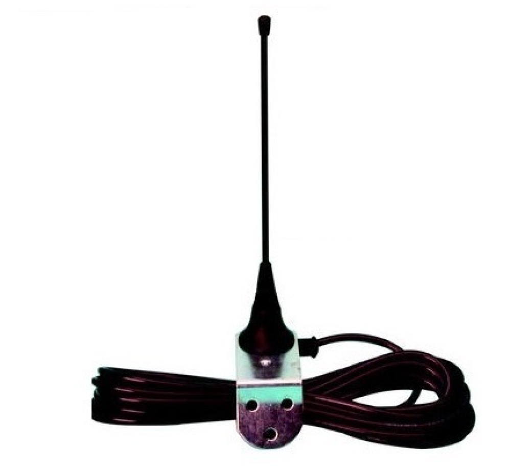 Antenna 433mhz + 4m di cavo coassiale per automatismi apertura cancelli scorrevoli battenti porte garage jr international - 1