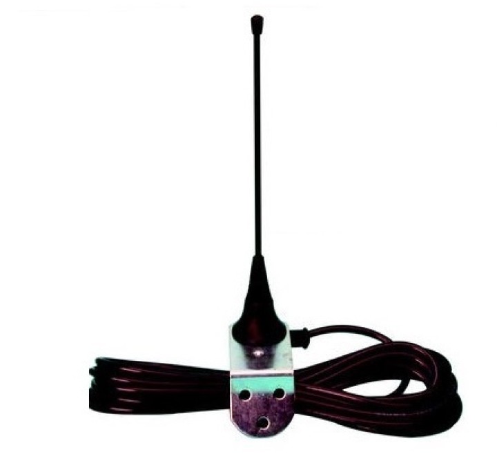 Antenna 433mhz + 4m di cavo coassiale per automatismi apertura cancelli scorrevoli battenti porte garage jr international - 1