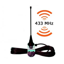 Aerial 433mhz aerial + 4m coaxial cable for sliding swinging gate automation antennas aerials +cable gate automation jr internat