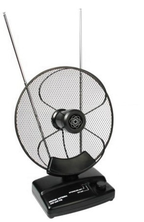 Antena activa parabólica uhf, vhf & fm para uso en interiores hama - 2