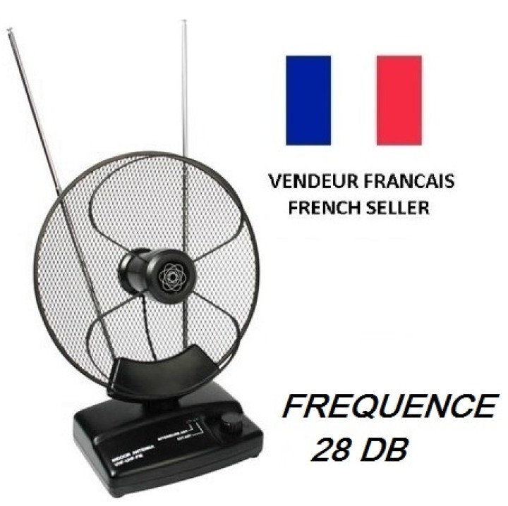 Aktive parabolantenne fur den innenbereich (uhf vhf und fm) hama - 1