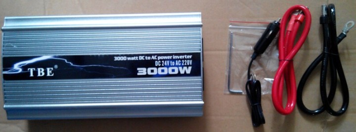 Modified sine wave power inverter 3000w 24vdc in 230vac out pin earth jr international - 11