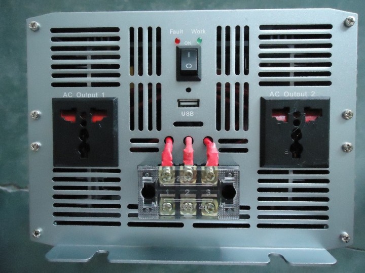 Convertidor con onda senoidal modificada 3000w entrada 24vdc salida 230vac 24v 210v 220v 230v 240v toma de tierra de espiga adap