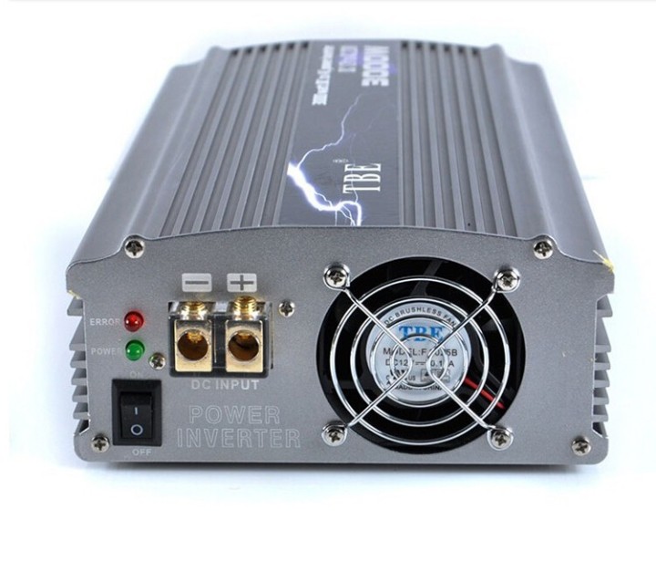 Convertidor con onda senoidal modificada 3000w entrada 24vdc salida 230vac 24v 210v 220v 230v 240v toma de tierra de espiga adap