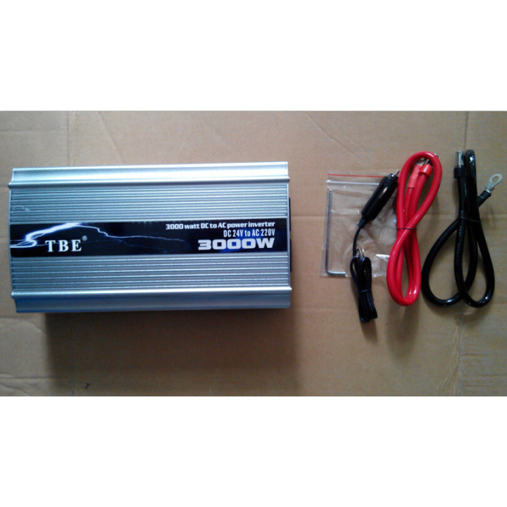 Sinusahnlicher wechselrichter 3000w 24vdc eingang 230vac ausgang 24v 210v 220v 230v 240v schutzkontakt (franzosisches system) jr