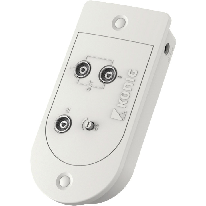 Amplificador Tv 18 db salidas de control 2 ganancia kn-amp20 konig - 2