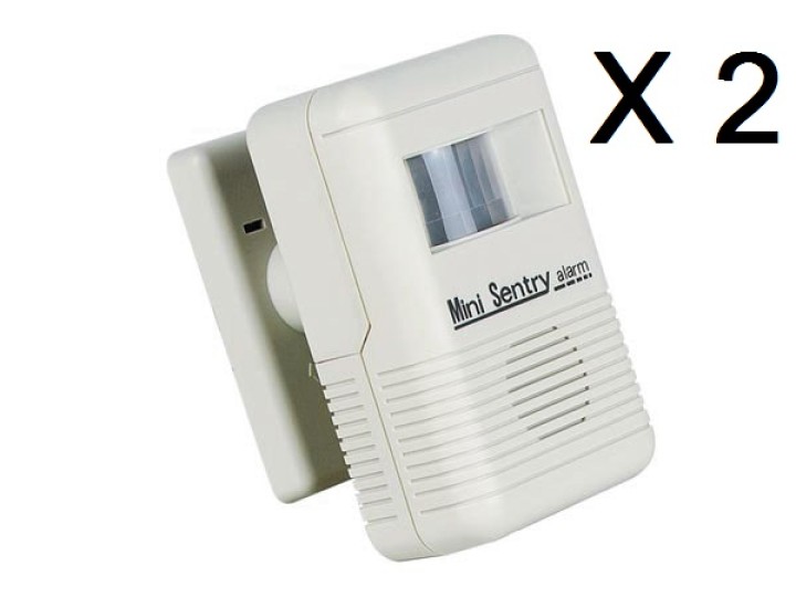 2 Timbre portátil alarma con detector pir jr international - 1