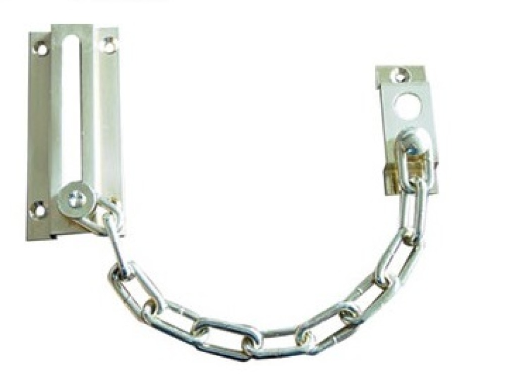 Chain for door so that your door is not forced to dissuade robbers doors chains prevent from forcing doors robbery protection do
