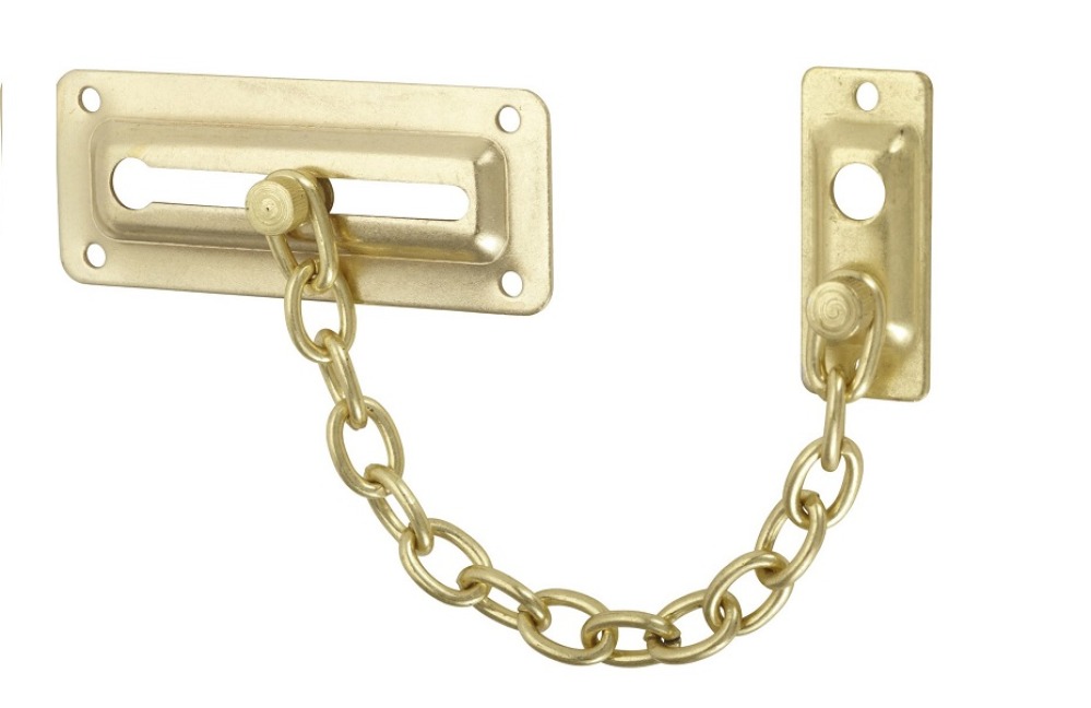 Catena di sicurezza per porta d'appartamanto villa o abitazione catenina chiusura di sicurezza porte jr international - 1