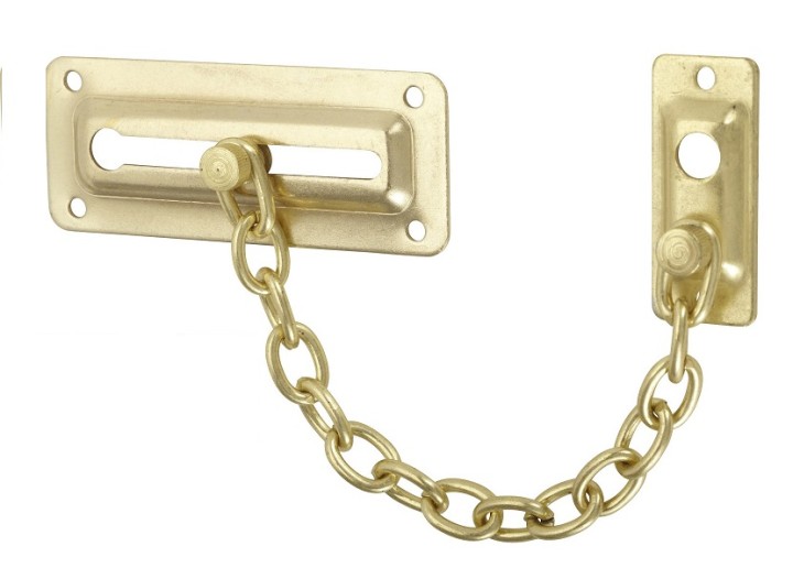 Catena di sicurezza per porta d'appartamanto villa o abitazione catenina chiusura di sicurezza porte jr international - 1