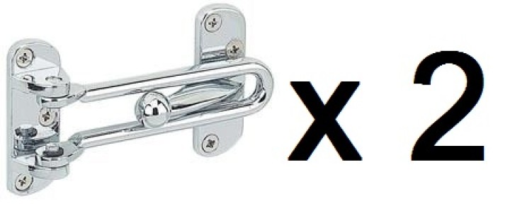 2 Hasp tür ferien villa kettchen chain security dg001-pc jr international - 1