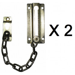 2 Chain for door so that your door is not forced to dissuade robbers doors chains prevent from forcing doors robbery protection 