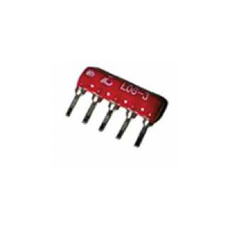 Network sil 4 resistors and 1 common 10 ohm 5 pin cen - 1