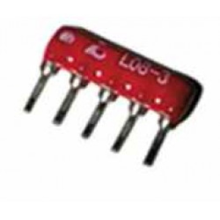 Network sil 4 resistors and 1 common 10 ohm 5 pin cen - 1