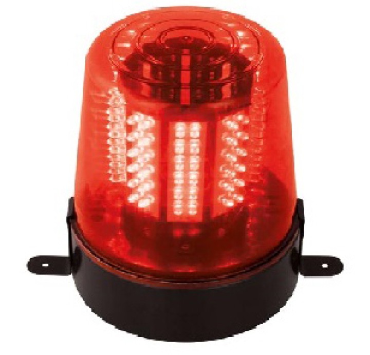 108 faro LED rojo 12v + 220v girophare fuente de alimentación del efecto luminoso vdllplb1 jr international - 2