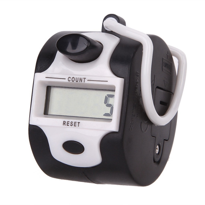 Digital tally counter 5 digits counts from 0 - 99999 accurate attendance counts, lap counts, golf scores and tallies jr internat