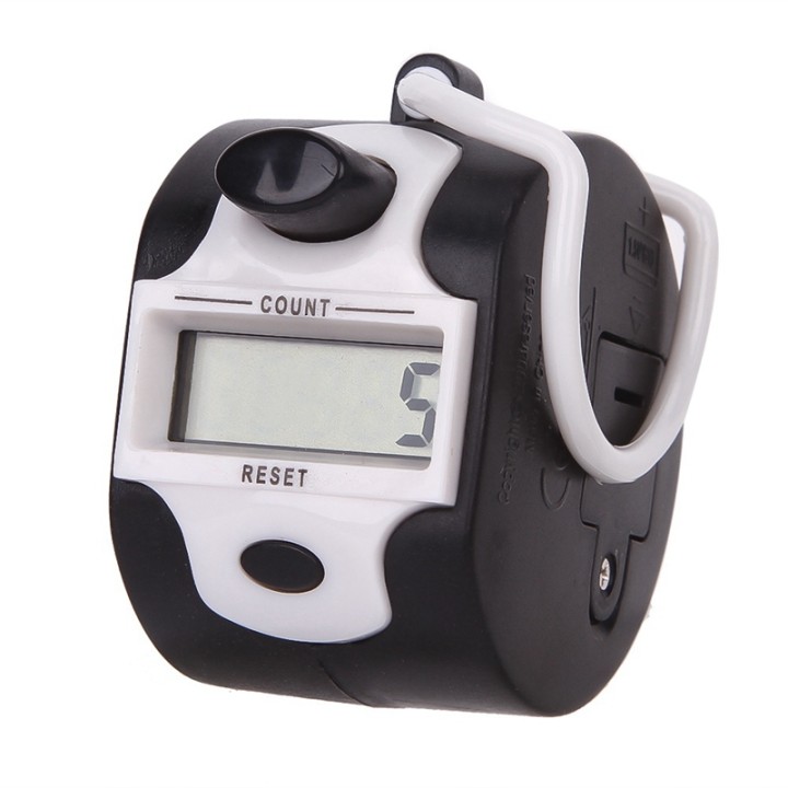Digital tally counter 5 digits counts from 0 - 99999 accurate attendance counts, lap counts, golf scores and tallies jr internat