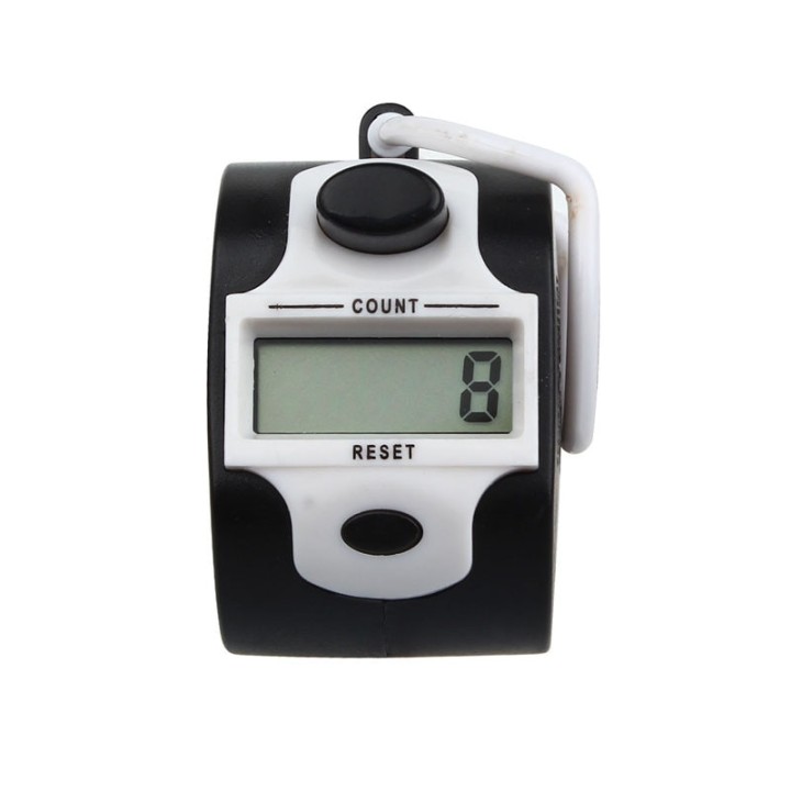 Digital tally counter 5 digits counts from 0 - 99999 accurate attendance counts, lap counts, golf scores and tallies jr internat
