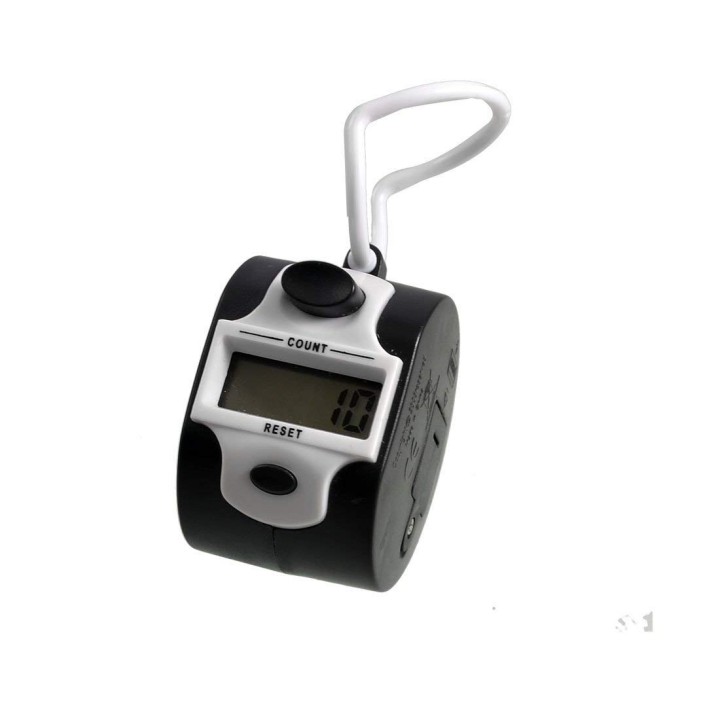 Digitaler klickzahler (5-stellig) zählung von 0 bis 99999 großes lcd-display jr international - 5