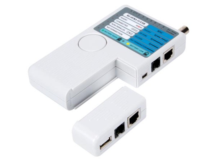 Usb probador lan para un rj11 usb-usb-b bnc rj45 rj12 RJ10 velleman - 1