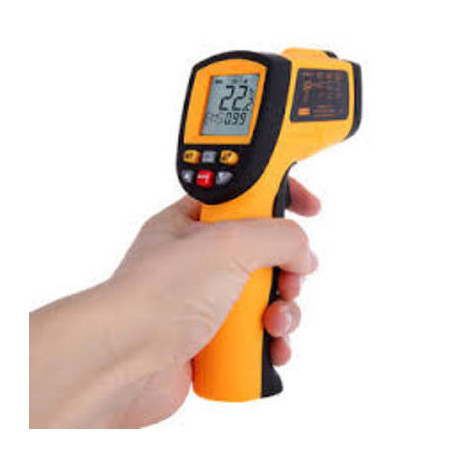 Infrared Thermometer LCD Laser Temperature Guns IR Temp Meter Non-contact Sass 