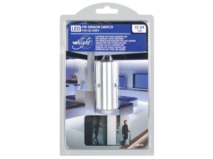 Pir infrared presence detector for 12v 24v 2a ledc22 sensor for LED lighting velleman - 3