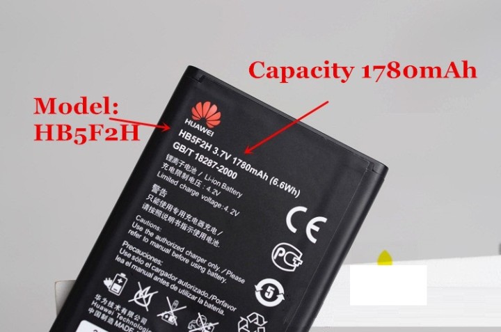 Batería 3.7v 1780mAh hb5f2h origne huawei e5330 e5336 e5372 e5373 wifi del router ec5377 e5375 ec5372 jr international - 8