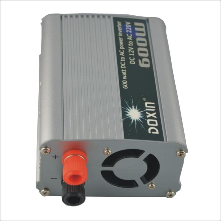 DC12V AC 220V 600W USB Car Power Inverter Adapter Spegnimento automatico termico jr international - 2