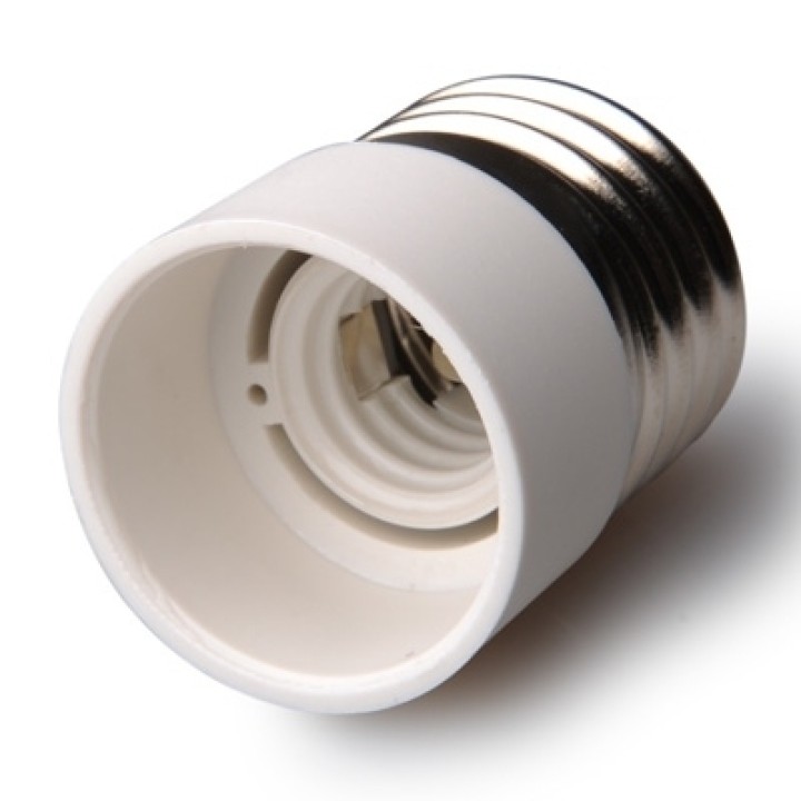 E27 a E14 zócalo de la base del convertidor del adaptador sostenedor para los bulbos de lámpara de luz LED jr international - 2
