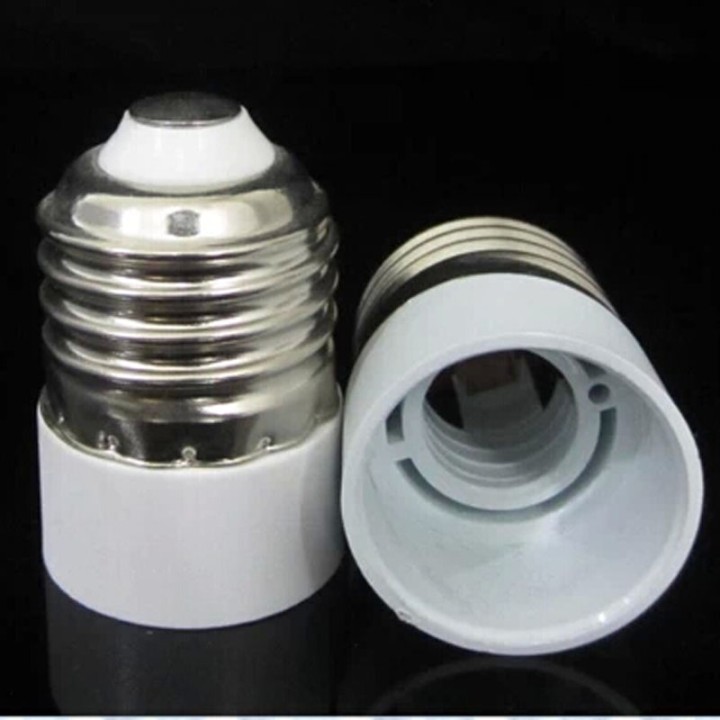E27 auf E14 Sockeladapter-Konverter-Halter für LED-helle Lampen-Birnen jr international - 8