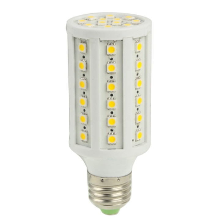 Bombilla 12w e27 220v 60 leds smd 5050 360 1050 lumen blanco frío jr international - 3